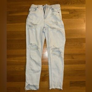 American Eagle Outfitters Light Blue Boyfriend Jeans